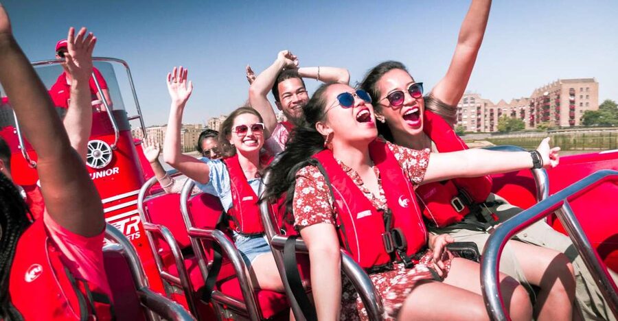 London: River Thames Speed Boat Tour - What the 30-knot run feels like
