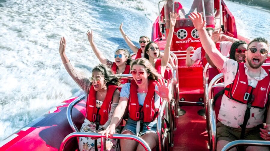 London: River Thames Sunset Speedboat Experience with Drink - St Paul’s, Shakespeare’s Globe, and London Bridge