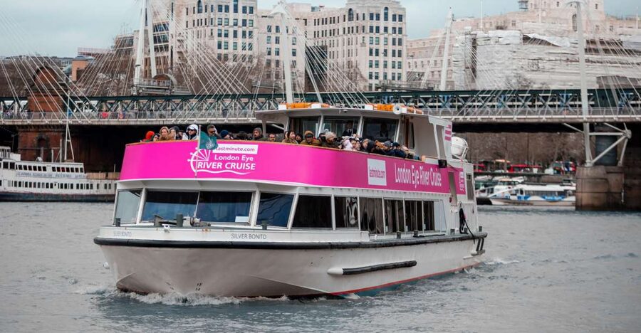 London: Thames River Cruise with Optional London Eye Ticket - Seeing London from the River Thames