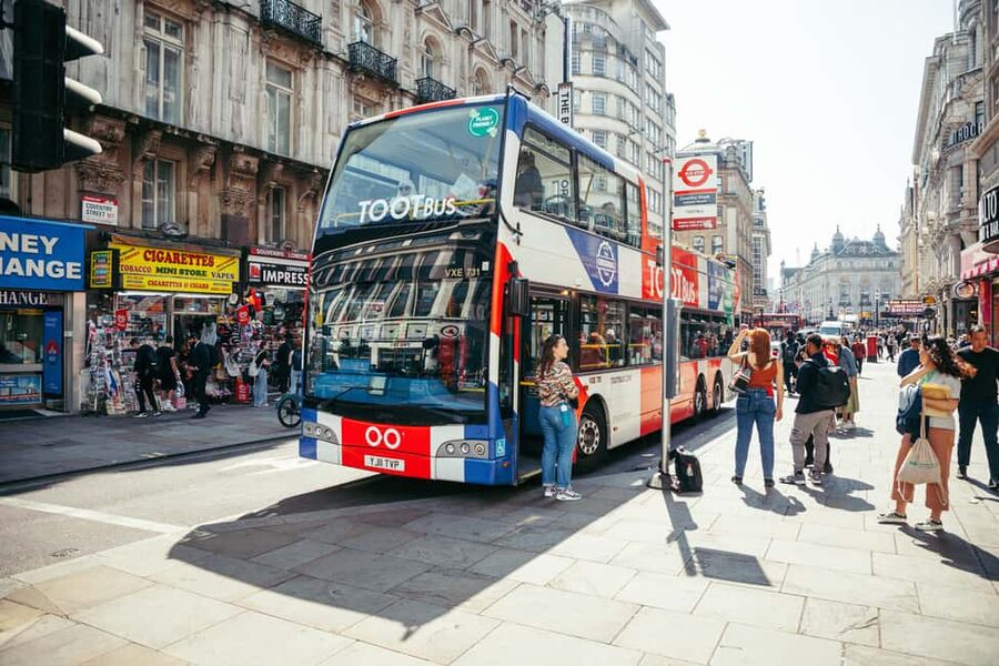 London: Tootbus Hop-on Hop-off (Optional River Cruise) - Starting at Coventry Street or another of the 46 stops