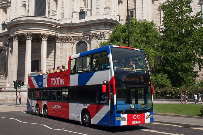 London Tootbus Hop-on Hop-off (Optional Thames Cruise) - Start at Coventry Street for the central London loop