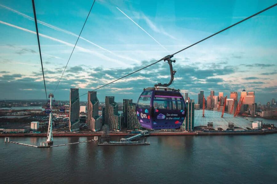London: Uber Boat Return River Ticket + IFS Cloud Cable Car - Two London rides in one day