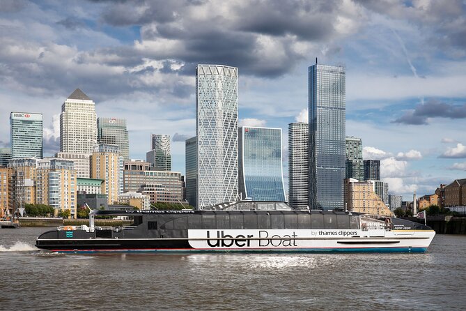 London: Uber Boat - Single Journey River Thames Cruise - A river ride that also works as London transport