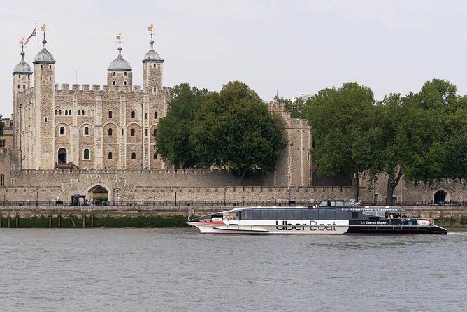 London: Uber Boat - Single Journey River Thames Cruise - Tate Modern, St. Paul’s, and The Shard