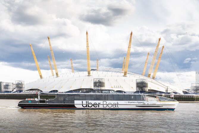 London: Uber Boat - Single Journey River Thames Cruise - Battersea Power Station to Lambeth Palace