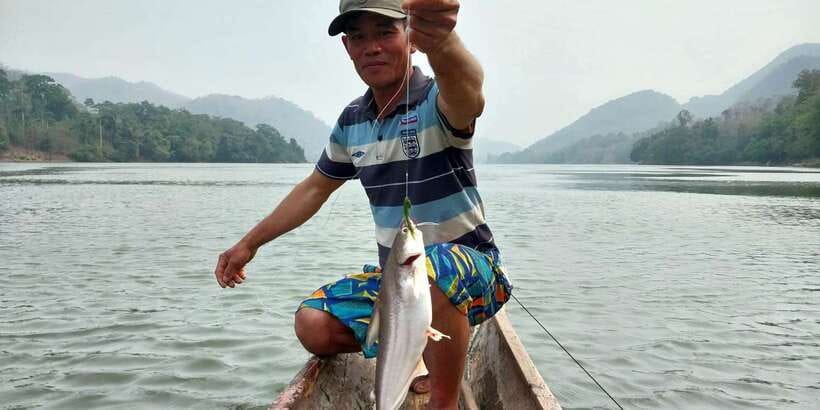 Luang Prabang: Mekong Fishing with a Local Fisherman & Lunch - Returning through Ban Sing by tuk-tuk