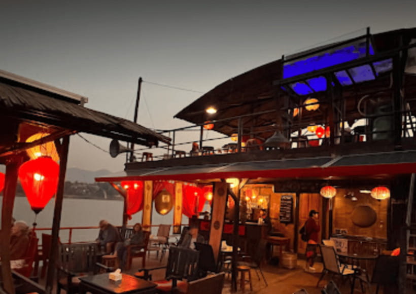 Luang Prabang: Mekong Sunset Cruise & Lao Tasting Dinner - The return ride under a cooler sky