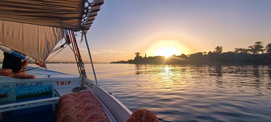 Luxor: Nile River Private Sunset Felucca Ride - Pickup from Luxor’s East Bank