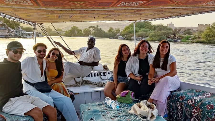 Luxor: Private Felucca Ride with Panoramic Nile Views - What you see from the river