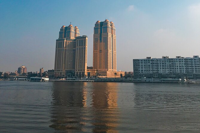 Luxury Cairo Nile Dinner Cruise and Show - Nile Maxim Cruise - Boarding the Nile Maxim after dark