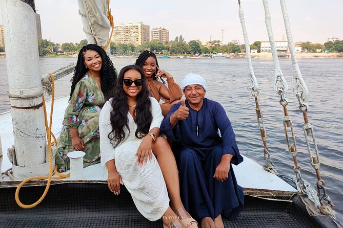 Luxury Feluca on the NiLe with Food included( Romantic Trip) - Transfers With Mohamed or Another English-Speaking Driver