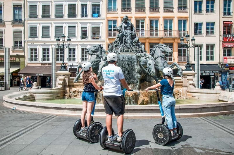 Lyon: Segway Tour Along Rhône and Saône River - Palais de Justice and the approach to Place Bellecour