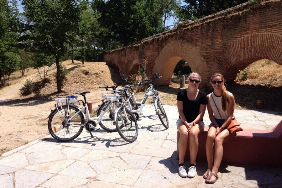 Madrid’s River Side & Casa de Campo Electric Bike Tour - Crossing the Manzanares into Casa de Campo