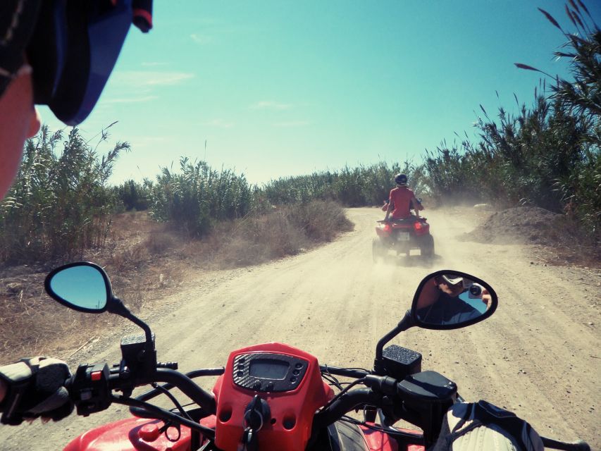 Málaga: Off-Road 2-Seater Quad Tour through Land and River - Tarajal and the quieter views beyond the city