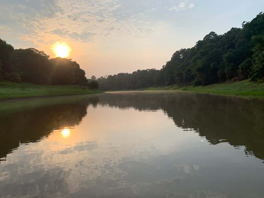 Manaus: 2-Day River Tour With Overnight Stay - Simple food, piranha fishing, and sunset