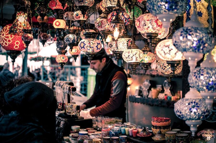 Manavgat River Cruise and Bazaar Tour w/ Lunch - A river cruise with a busy town at both ends
