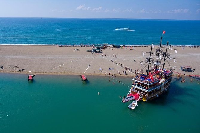 Manavgat River Cruise, Waterfalls and Market Tour from Side - Boarding the boat from Side