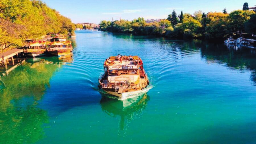 Manavgat River Cruise With Waterfall & Bazaar Tour - Manavgat Waterfall, a short visit with a seasonal catch
