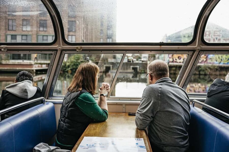 Manchester: Canal & River Cruise - Boarding at Salford Quays near The Lowry
