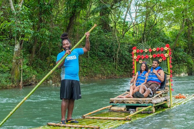 Margaritaville Hip-Strip and Great River Rafting Private Tour - The limestone foot massage is the special extra