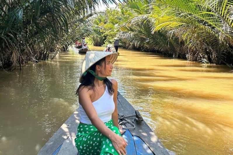 Mekong Delta Full Day Tour | From Ho Chi Minh, Vietnam - The hand-rowed sampan through Thoi Son Canal