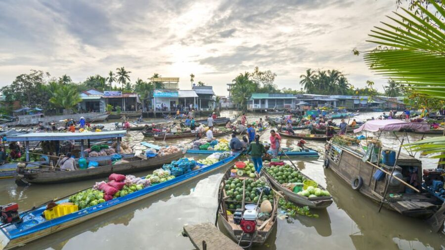 Mekong Delta Tour 2-Day (SaDec – Can Tho - My Tho - Ben Tre) - Sa Dec’s Chinese temples and old merchant homes