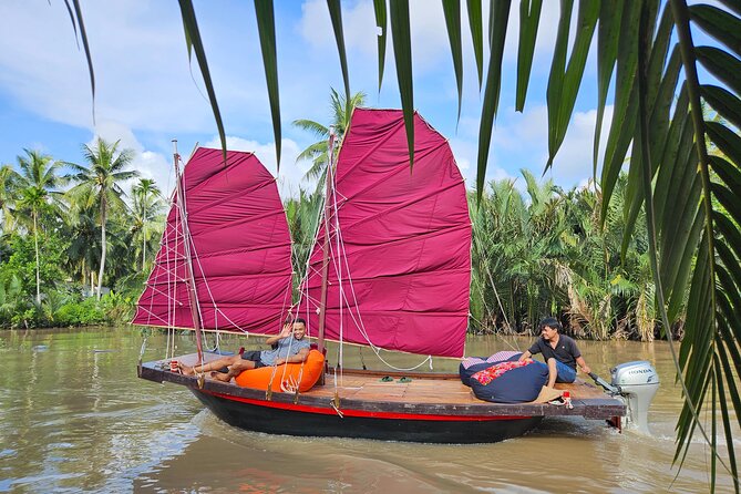 Mekong River Relaxing Sail boat cruise to Coconut Canals (1.5HRS) - Key points to know before booking