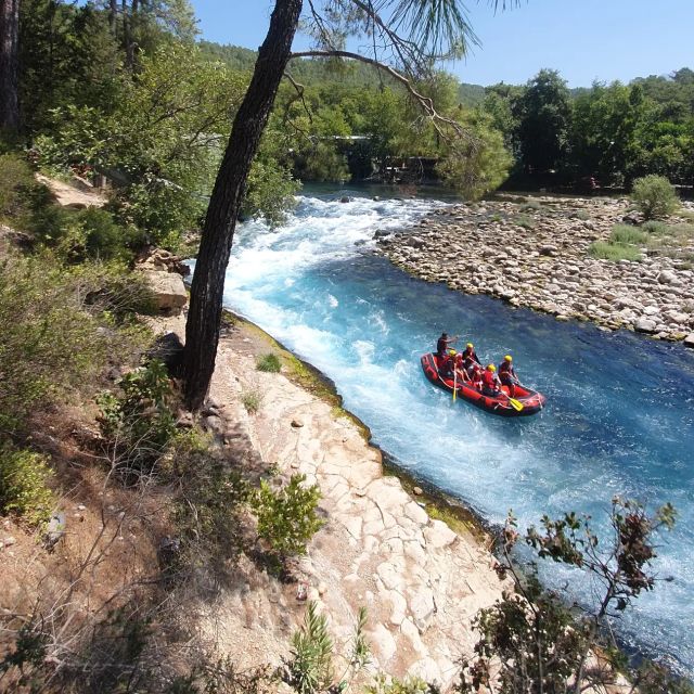 Mix Combo Adventure Tour: Zipline, River Rafting, Canyoning - Rafting 14 kilometers on the Köprüçay