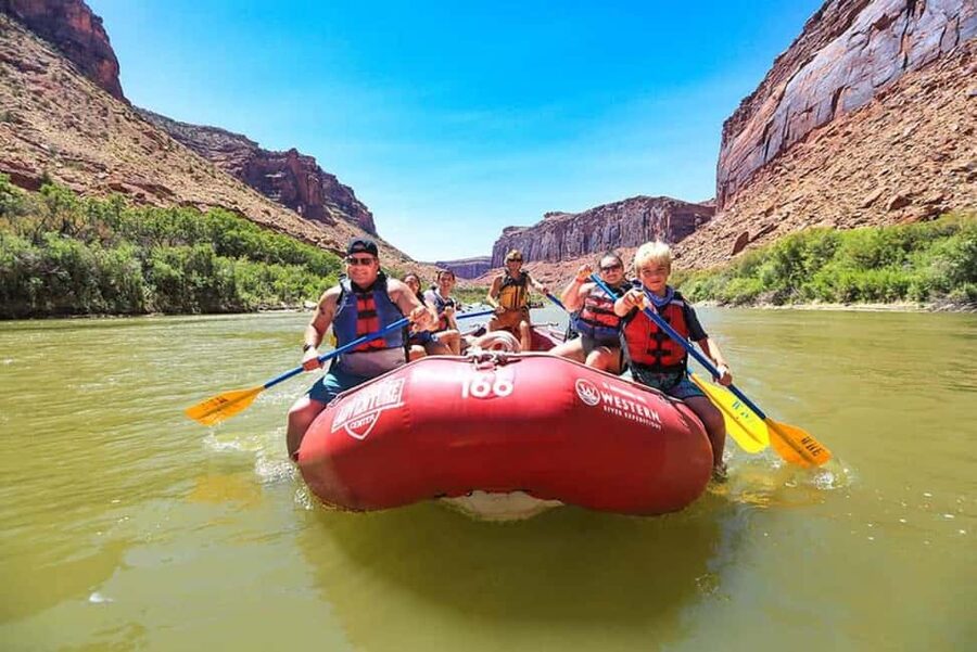 Moab: Colorado River Mid-Day Rafting with BBQ Lunch - Key points to know before booking