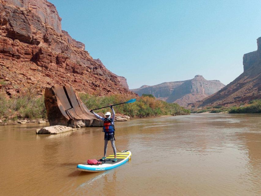 Moab: Flatwater Stand-Up Paddleboard Tour on Colorado River - What the 210-minute schedule feels like