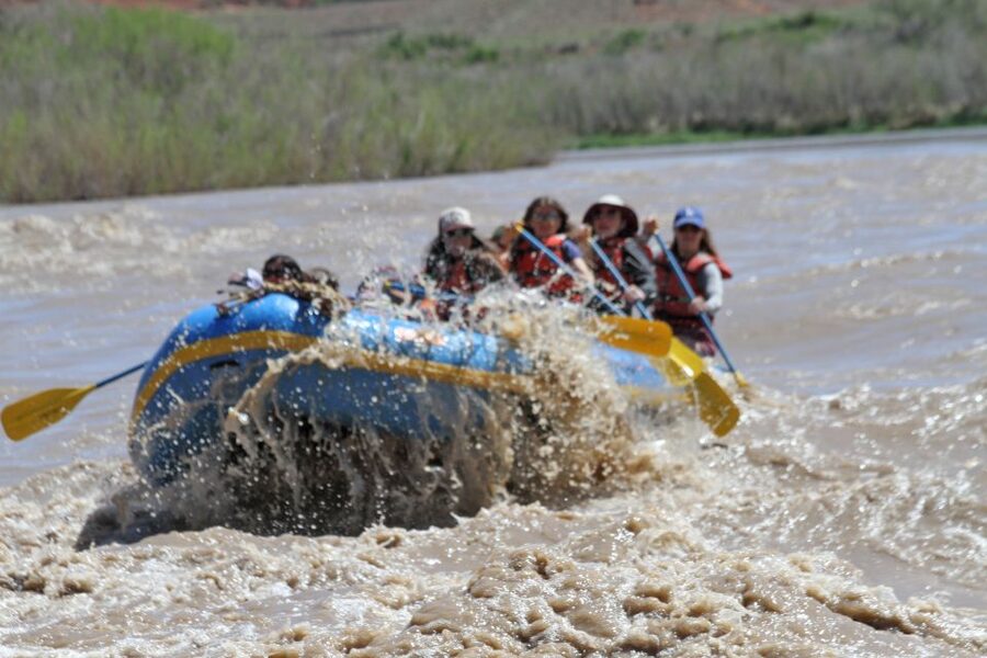 Moab: Whitewater Rafting on the Colorado River - Lunch beside the river