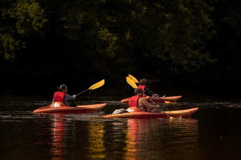 Mont-Tremblant: Self guided kayak/paddleboard on Rouge River - The quieter Rouge River and its sandy stopping points