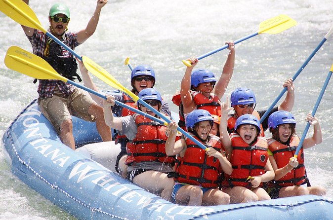 Montana Whitewater Half Day Raft Trip - Yellowstone River - The Yellowstone River picnic area