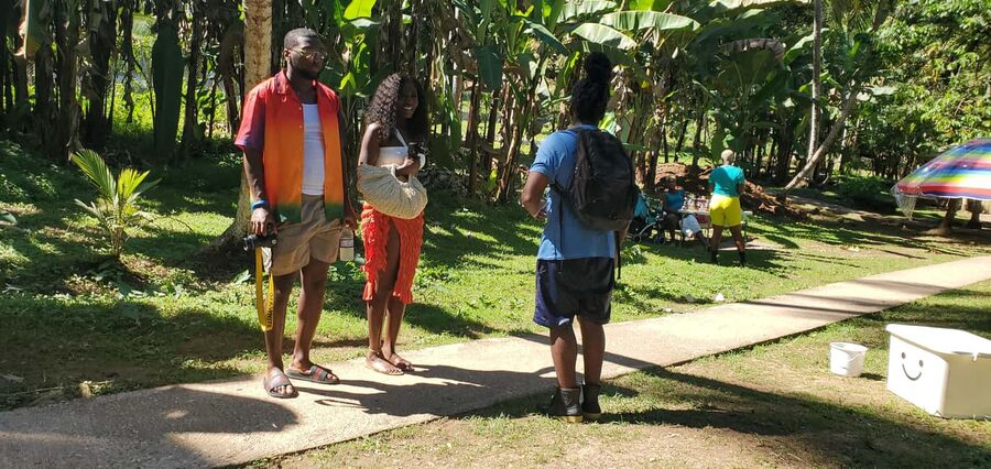 Montego Bay: Bamboo Raft Cruise on the Great River - Arriving in Lethe from Montego Bay