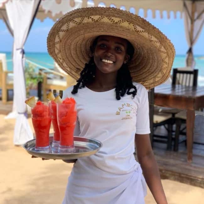 Montego Bay: Dunn's River Falls & Lunch at Bamboo Beach Club - Bamboo Beach Club changes the pace
