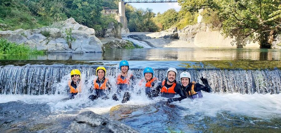 Motta Camastra: Alcantara Gorges Body Rafting and River Trek - Reaching Cascata di Venere