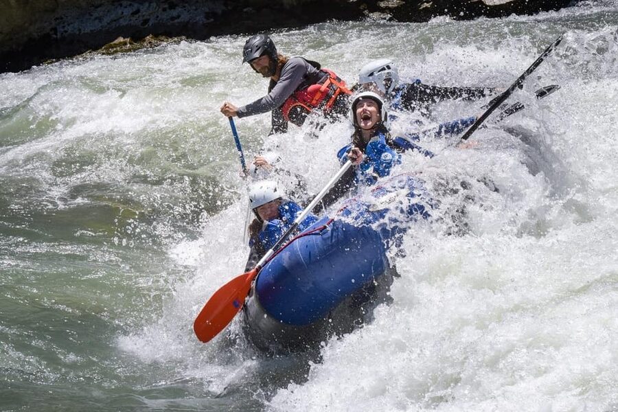 Murillo de Gállego Huesca: Rafting in the Gállego river - The 10-minute shuttle to the river