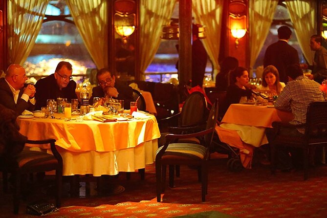 Nile Maxim Dinner Cruise In Cairo - Tannura and Belly Dancer-Oriental Show show - Pickup from Cairo, Giza, and areas with extra charges