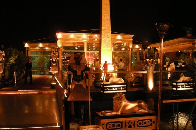 Nile Pharaoh dinner cruise on the Nile - What the $40 price really covers