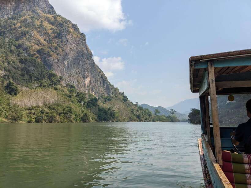 Nong Khiaw to Luang Prabang, Mekong & Nam Ou River Cruise - A Two-Hour Van Ride and Lunch at Manifa Elephant Camp