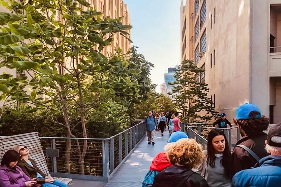 NYC: Hudson Yards & High Line Tour with Optional Edge Ticket - The High Line: old railway, new public walkway