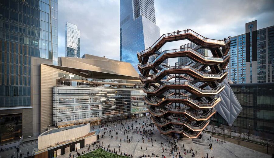 NYC: Vessel at Hudson Yards Admission Ticket - Arriving at Hudson Yards Plaza