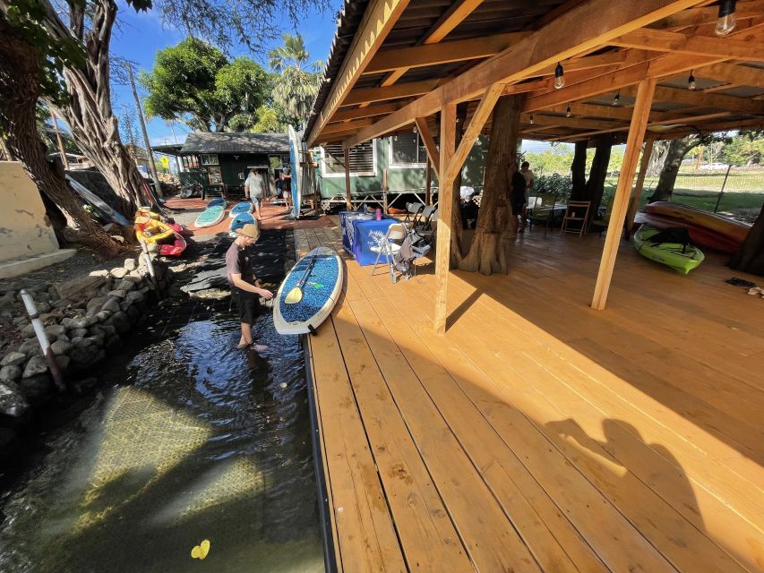 Oahu: North Shore Haleiwa Paddleboard River Adventure - Kayaks make this easier for mixed groups