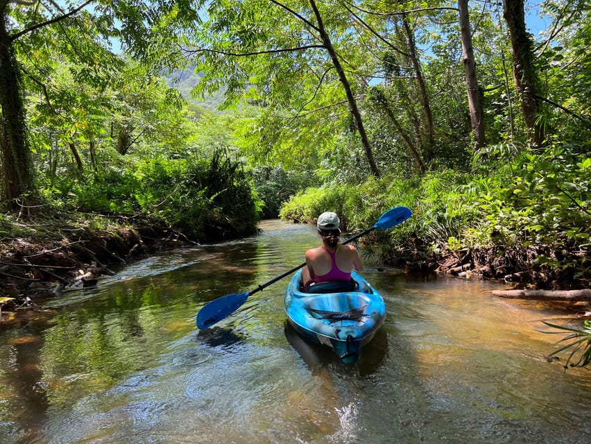 Oahu: Single & Double Kayak 3-Hour River Rental - Families, couples, and solo paddlers