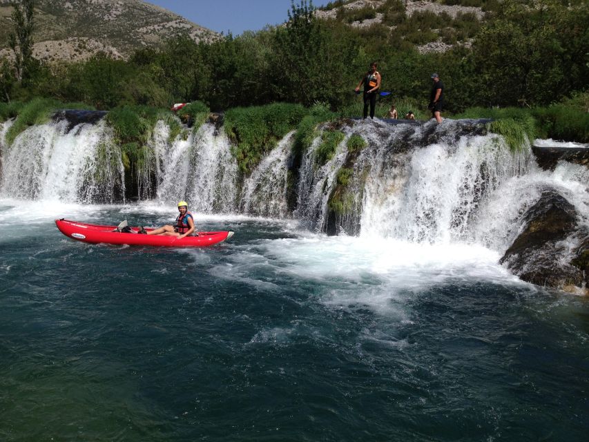 Obrovac: Rafting or Kayaking on the Zrmanja River - The Zrmanja canyon is the main event