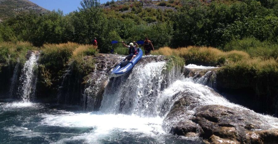 Obrovac: Rafting or Kayaking on the Zrmanja River - Kayak season and raft season are two different trips