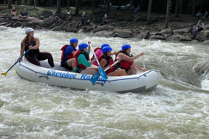 Ocoee River Middle Whitewater Rafting Trip (Most Popular Tour) - Starting at the outpost and riding to the river