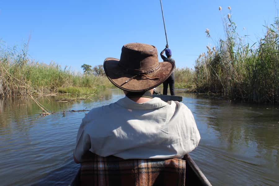 Okavango Delta: Mokoro Day Tour - Leaving Maun for the Boro channels