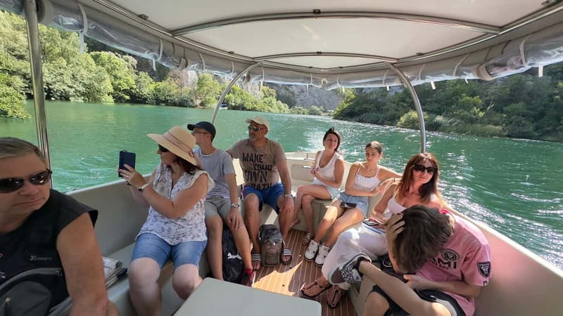 Omiš: 2-Hour Cetina River Boat Tour and Nature Park Visit - A quiet route from Omiš into the Cetina canyon