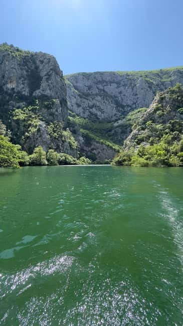 Omiš: 2-Hour Cetina River Boat Tour and Nature Park Visit - The return ride offers a different view